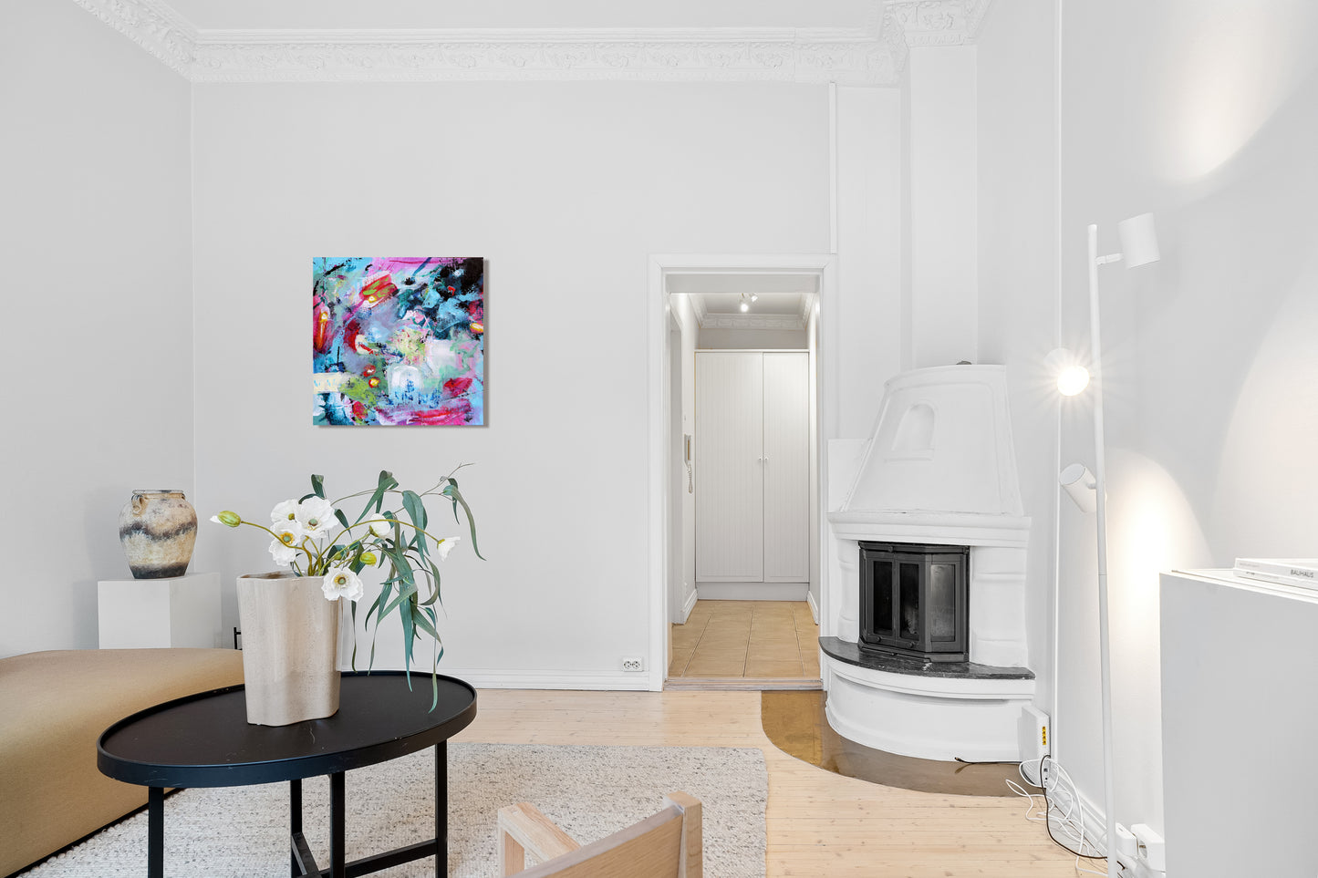 "Harmony in Hues" Canvas Print