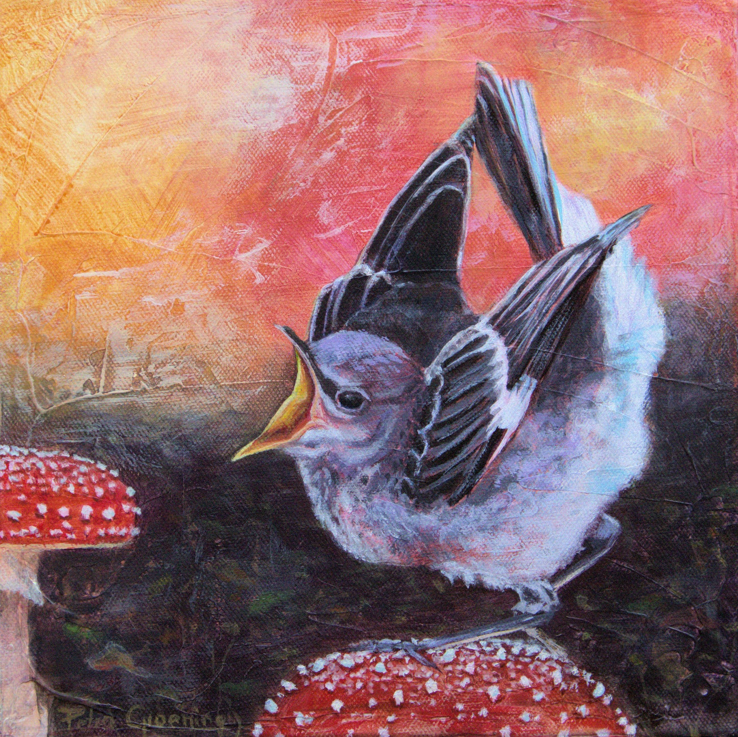 "Nature’s Little Learner" Canvas Print