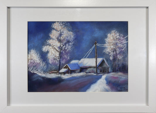 "Dawn's Promise" Original Study in Soft Pastels 30cm x 23cm