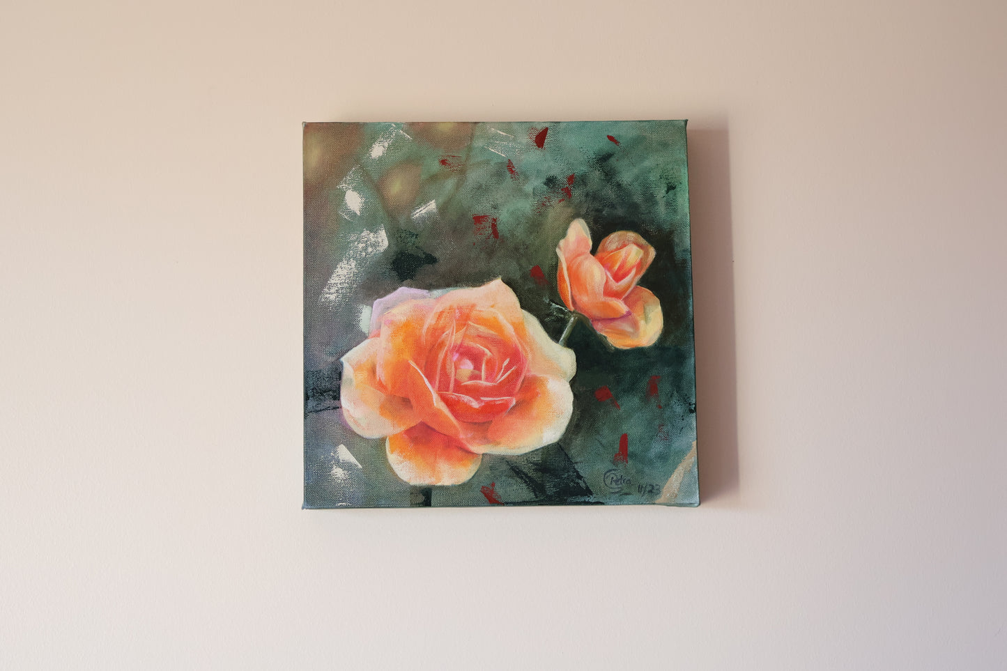 "Enchanted Roses" Canvas Print