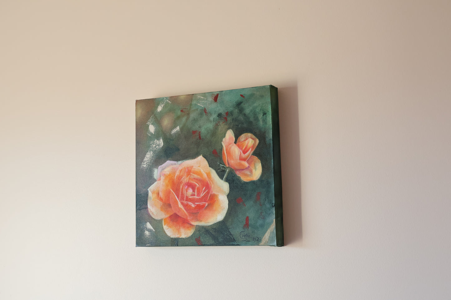 "Enchanted Roses" Canvas Print