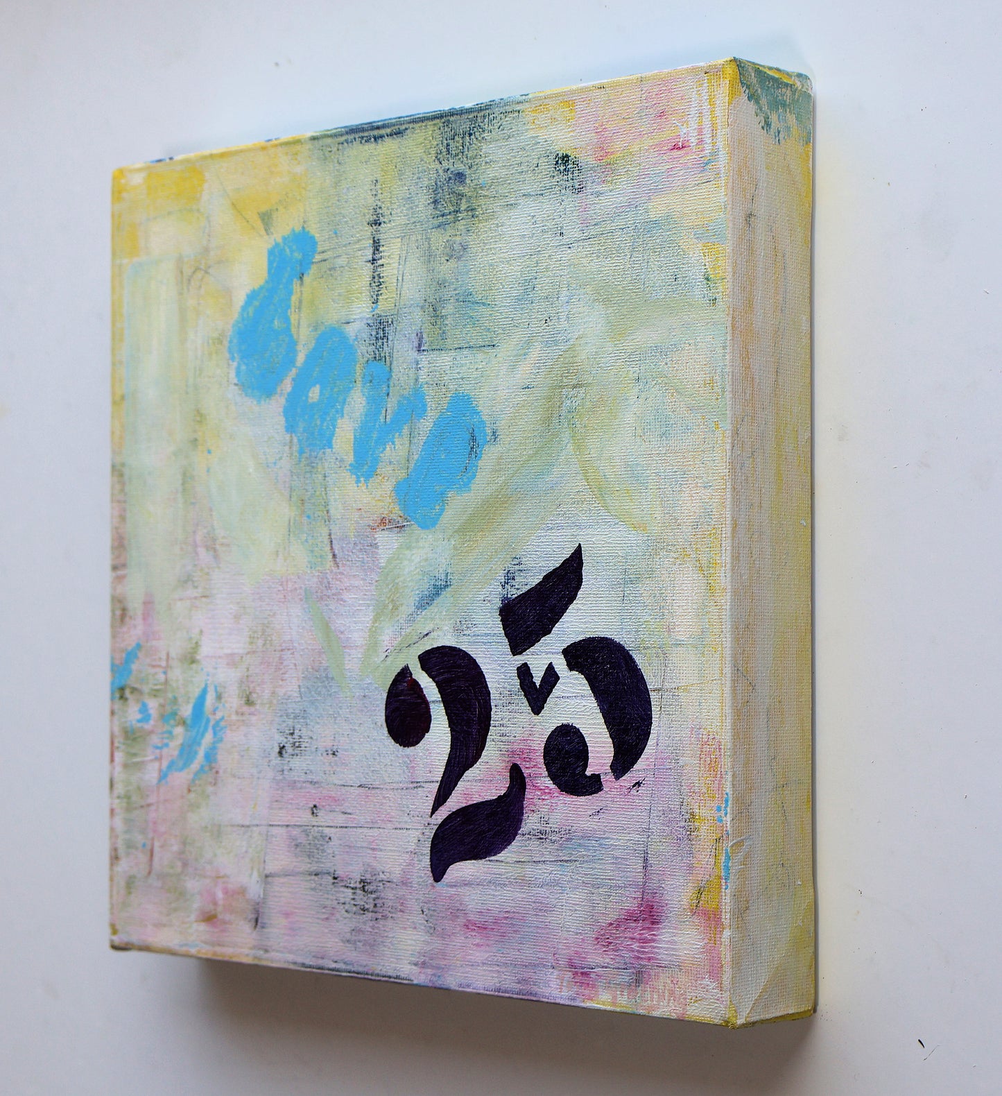 "Love 25" Original Acrylics Painting 25 cm x 25 cm