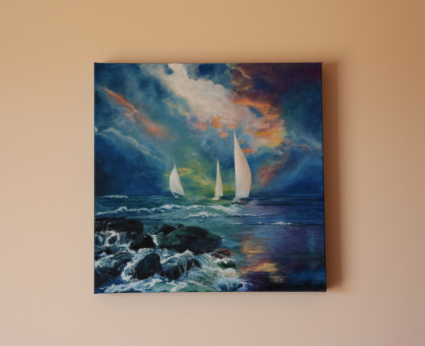 "Safe Harbour" Canvas Print