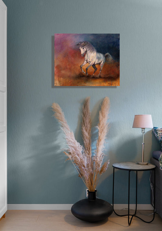 "Ethereal Grace" Canvas Print