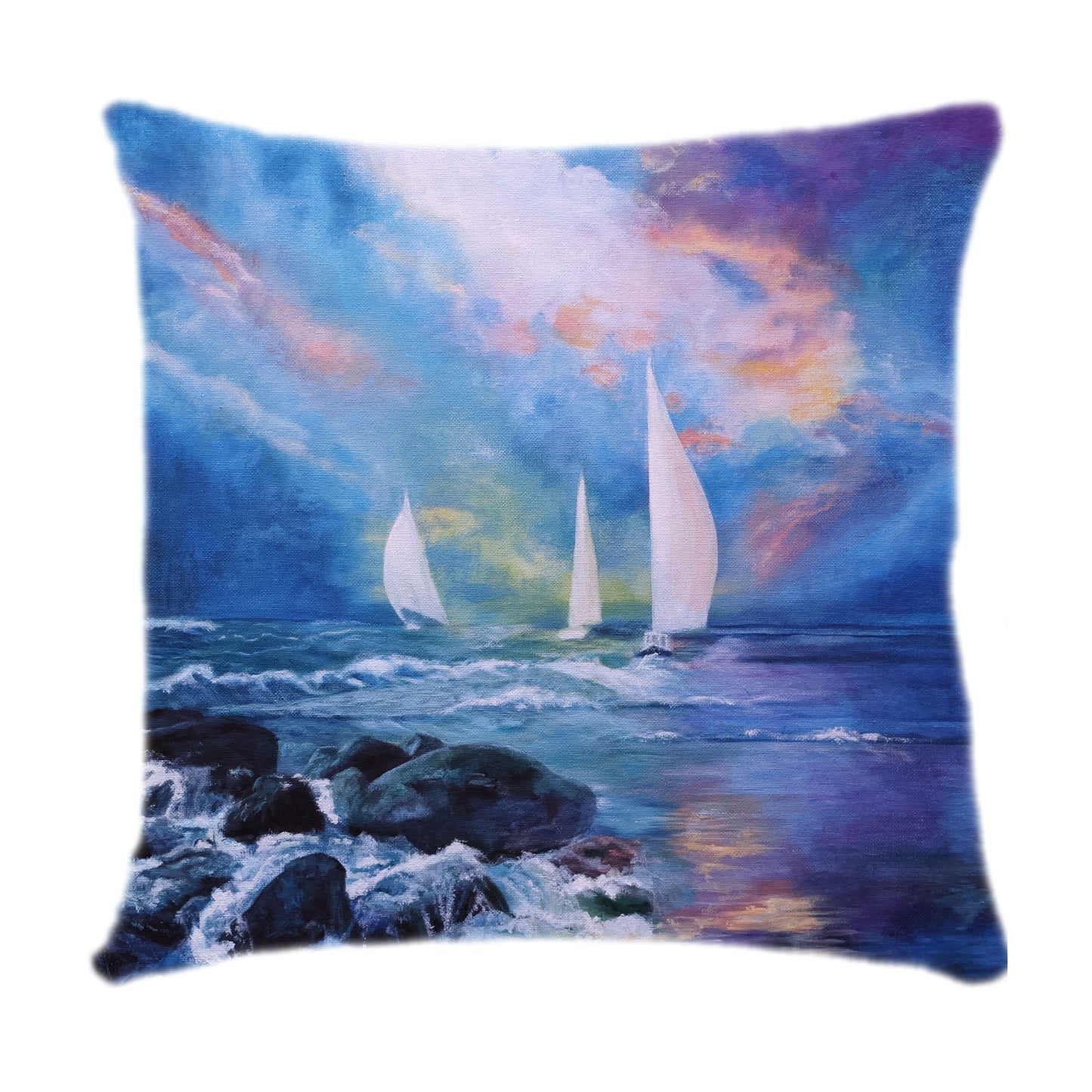 "Safe Harbour" Cushion