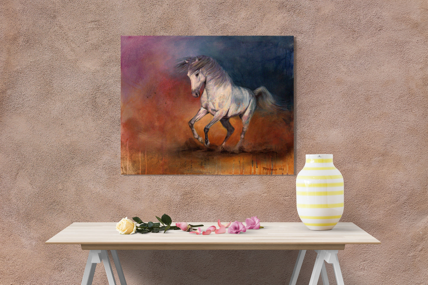 "Ethereal Grace" Canvas Print